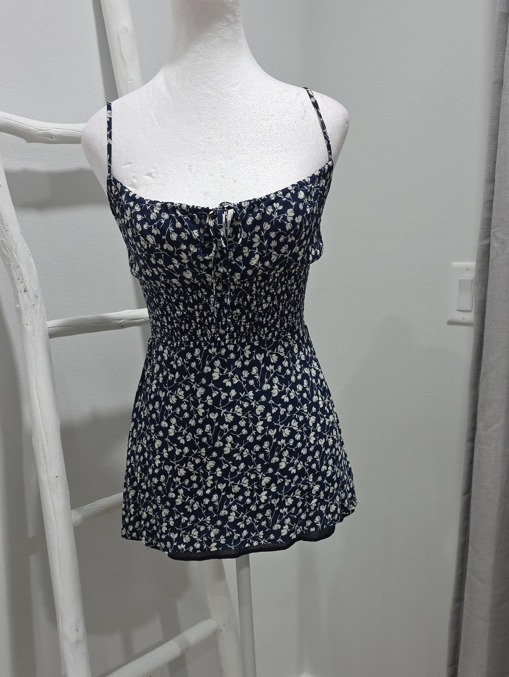 Reformation Floral Smocked Cami Top - Womens